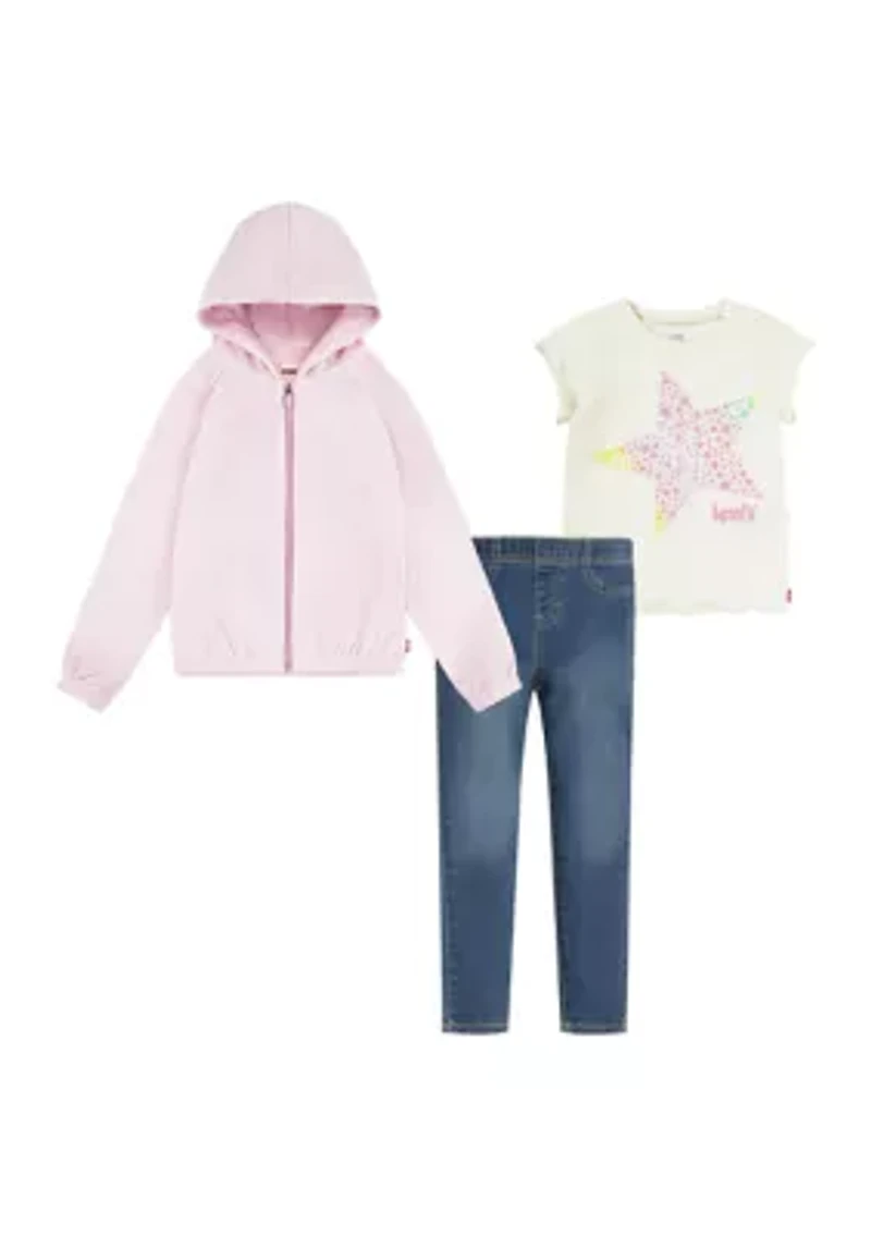 Girls 4-6x Hoodie and Pants Set