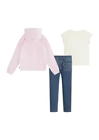 Girls 4-6x Hoodie and Pants Set