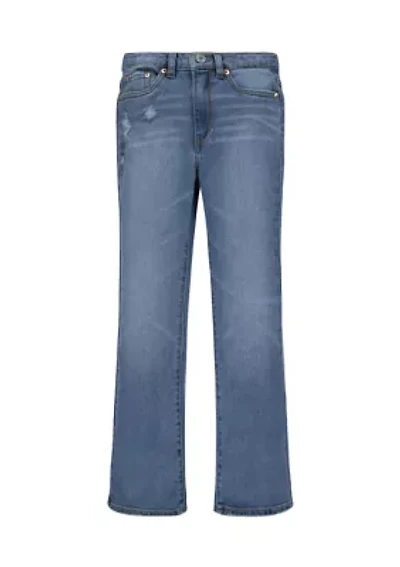 Girls 4-6x High Rise Flare Jeans