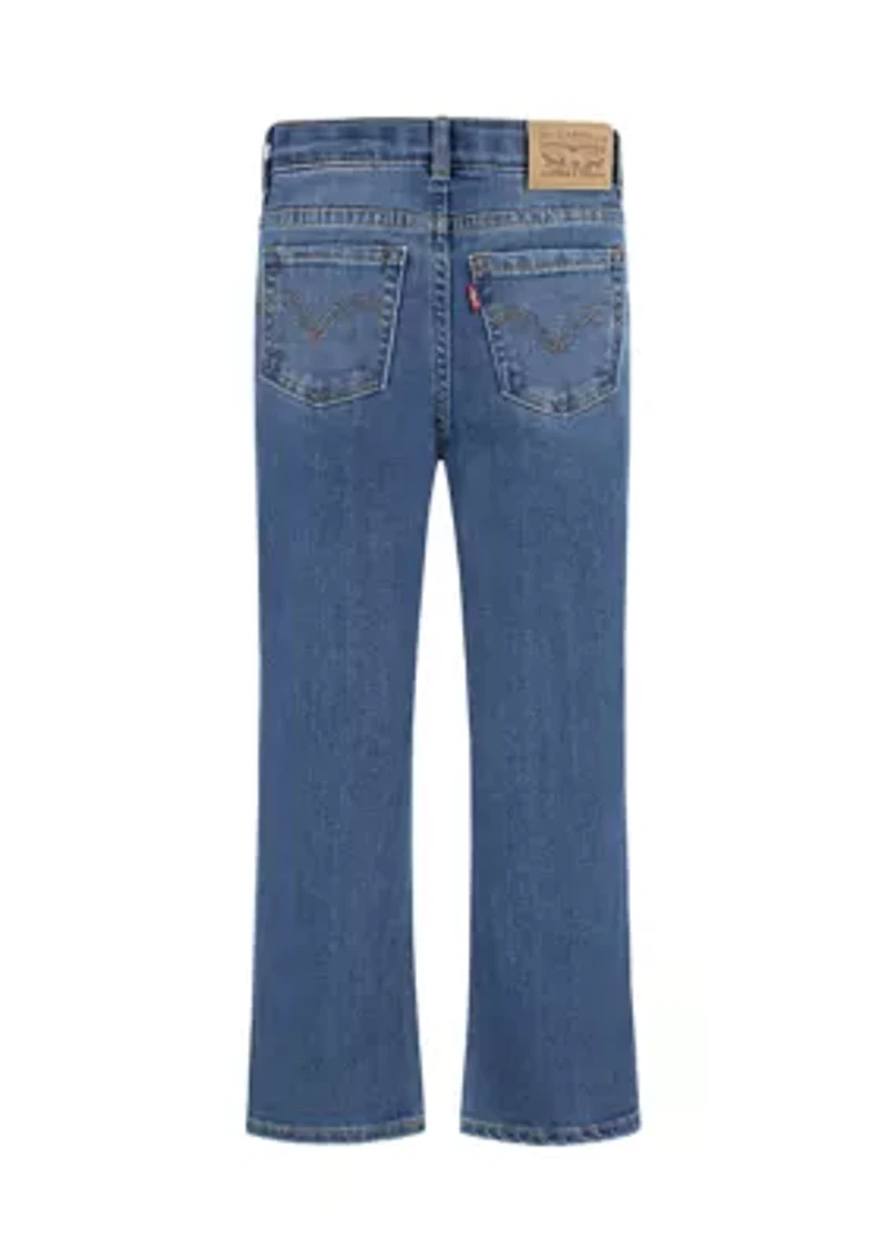 Girls 4-6x High Rise Flare Jeans