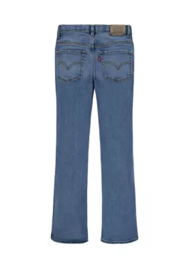 Girls 4-6x High Rise Flare Jeans