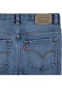 Girls 4-6x High Rise Flare Jeans