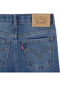 Girls 4-6x High Rise Flare Jeans