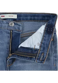 Girls 4-6x High Rise Flare Jeans