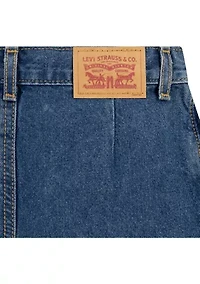 Girls 4-6x Denim Pleated Skort