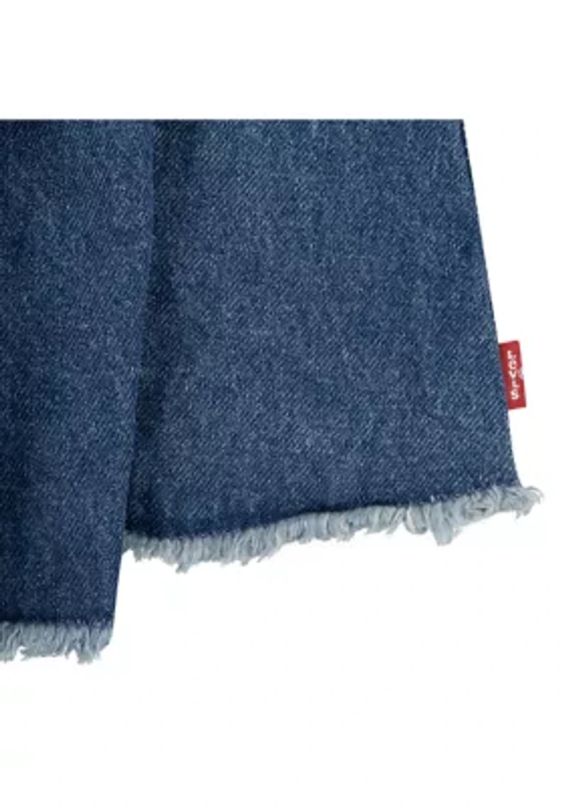 Girls 4-6x Denim Pleated Skort