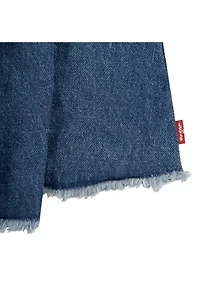 Girls 4-6x Denim Pleated Skort