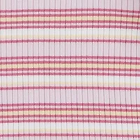 Girls 4-6x Short Sleeve Striped Meet and Greet Top