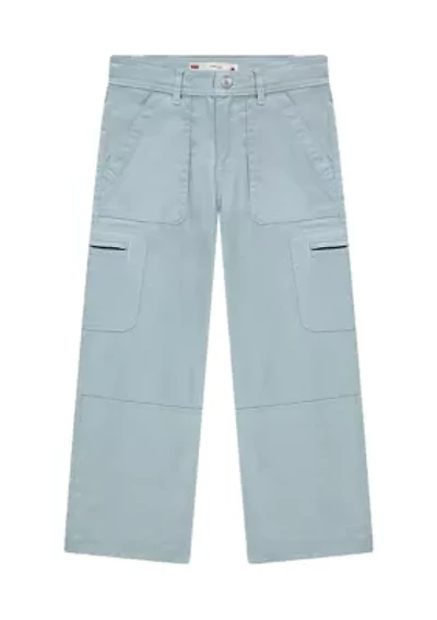 Girls 4-6x Lightweight Wide Cargo Pants