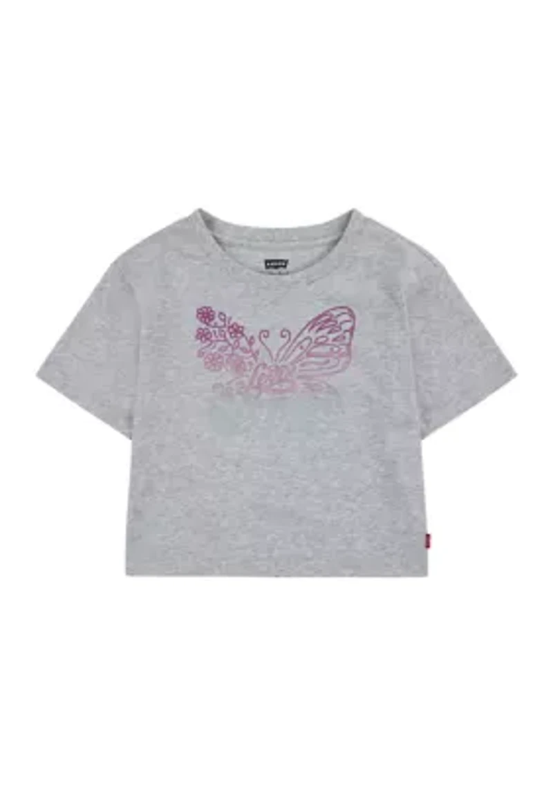 Girls 4-6x Meet and Greet Butterfly Graphic T-Shirt