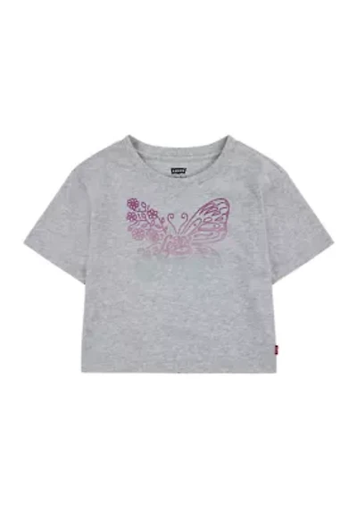 Girls 4-6x Meet and Greet Butterfly Graphic T-Shirt