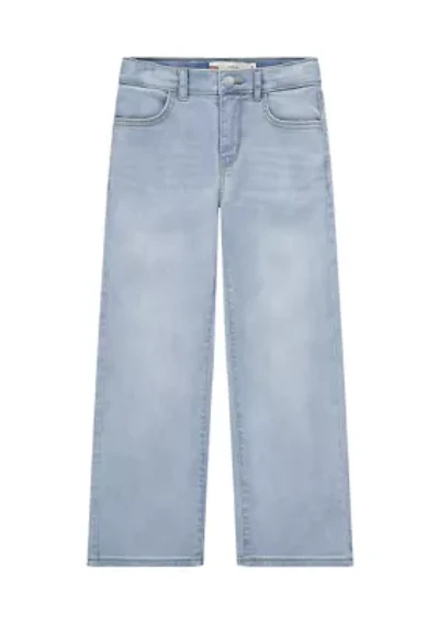 Girls 4-6x Wide Leg Denim Jeans