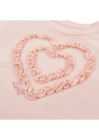 Girls 4-6x Heart Graphic T-Shirt