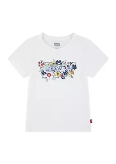 Girls 4-6x Batwing Fill Graphic T-Shirt