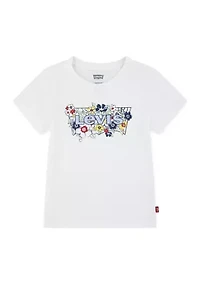 Girls 4-6x Batwing Fill Graphic T-Shirt