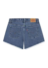 Girls 4-6x Denim A-Line Shorts