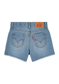 Girls 4-6x Denim A-Line Shorts
