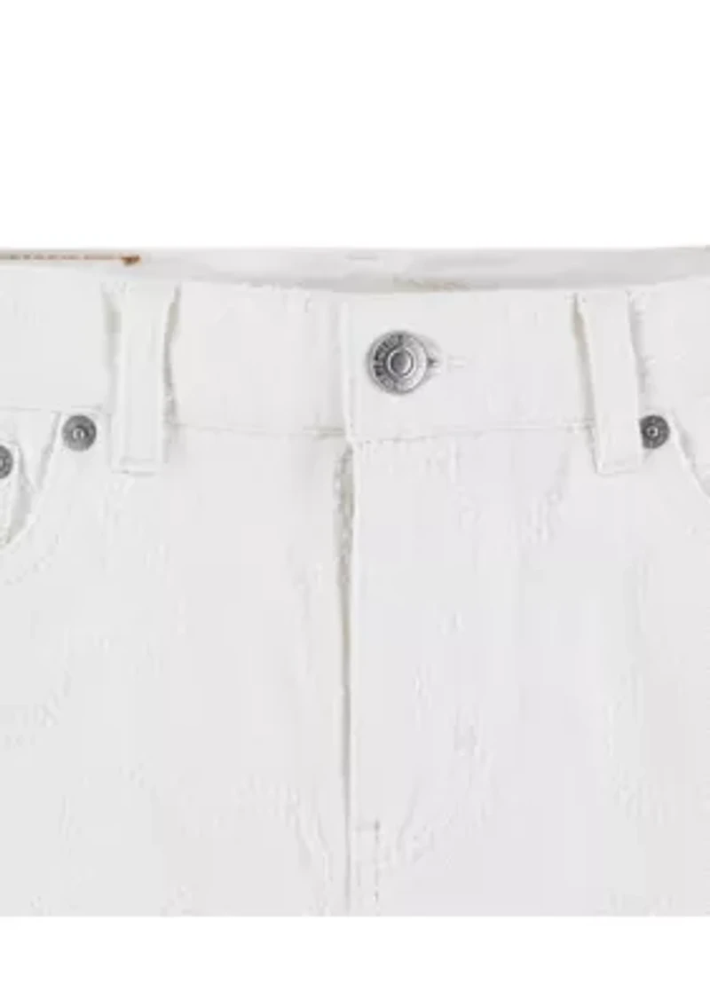 Girls 4-6x A-Line Cotton Shorts