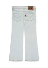 Girls 4-6x Rainbow Flare Jeans