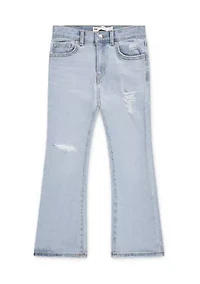 Girls 4-6x Baggy Flare Jeans