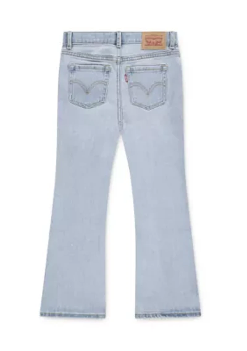 Girls 4-6x Baggy Flare Jeans