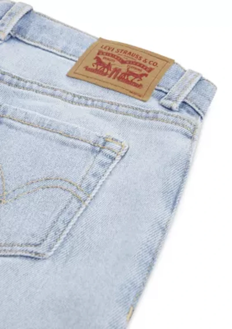 Girls 4-6x Baggy Flare Jeans