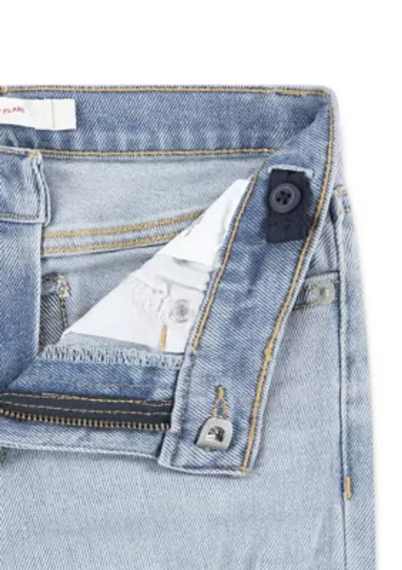 Girls 4-6x Baggy Flare Jeans