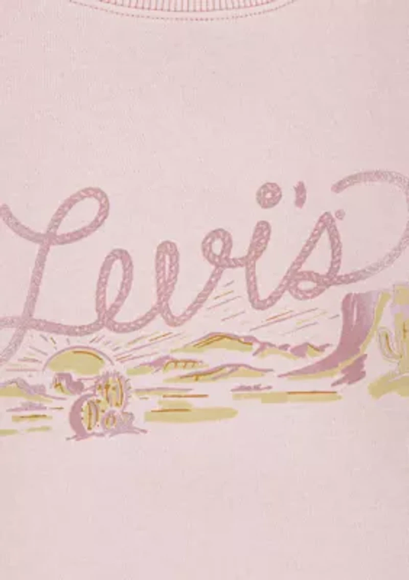 Girls 4-6x Graphic Sweatshirt and Leggings Set