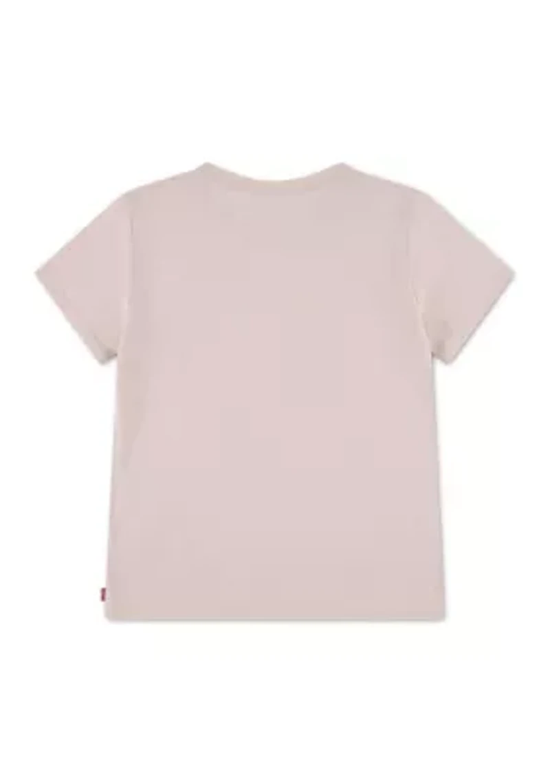 Girls 4-6 Strawberries Short Sleeve Top