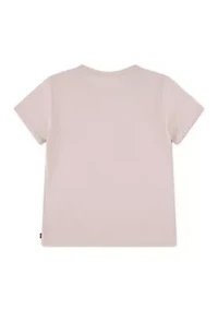 Girls 4-6 Strawberries Short Sleeve Top