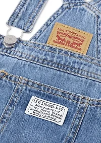 Girls 4-6x Shortall with Tie at Waist