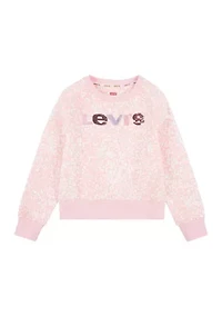 Boys 8-20 Cinched Leopard Printed Graphic Sweatshirt