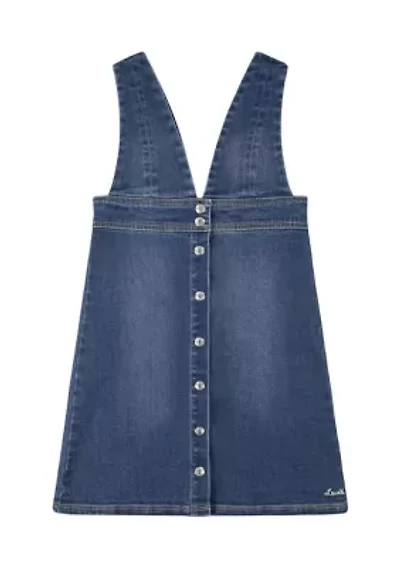 Girls 7-16 Denim Dress