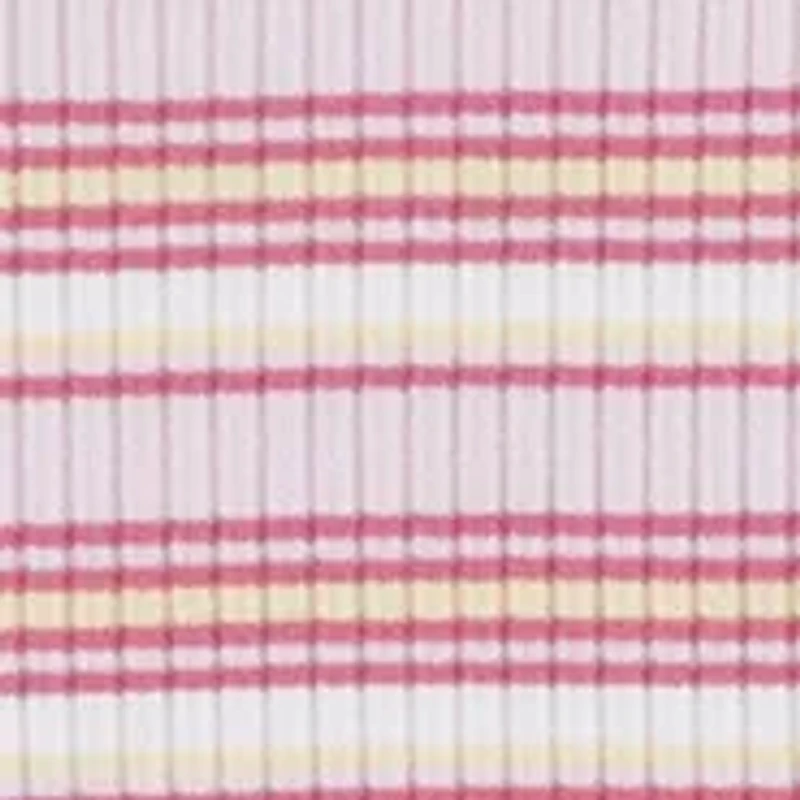 Girls 7-16 Short Sleeve Stripe Meet and Greet Top