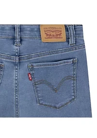 Girls 7-16 Wide Leg Denim Jeans