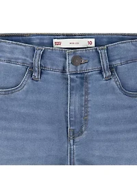 Girls 7-16 Wide Leg Denim Jeans