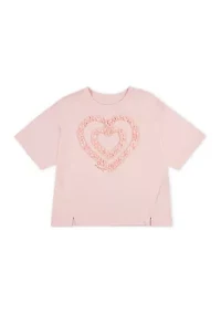Girls 7-16 Heart Graphic T-Shirt