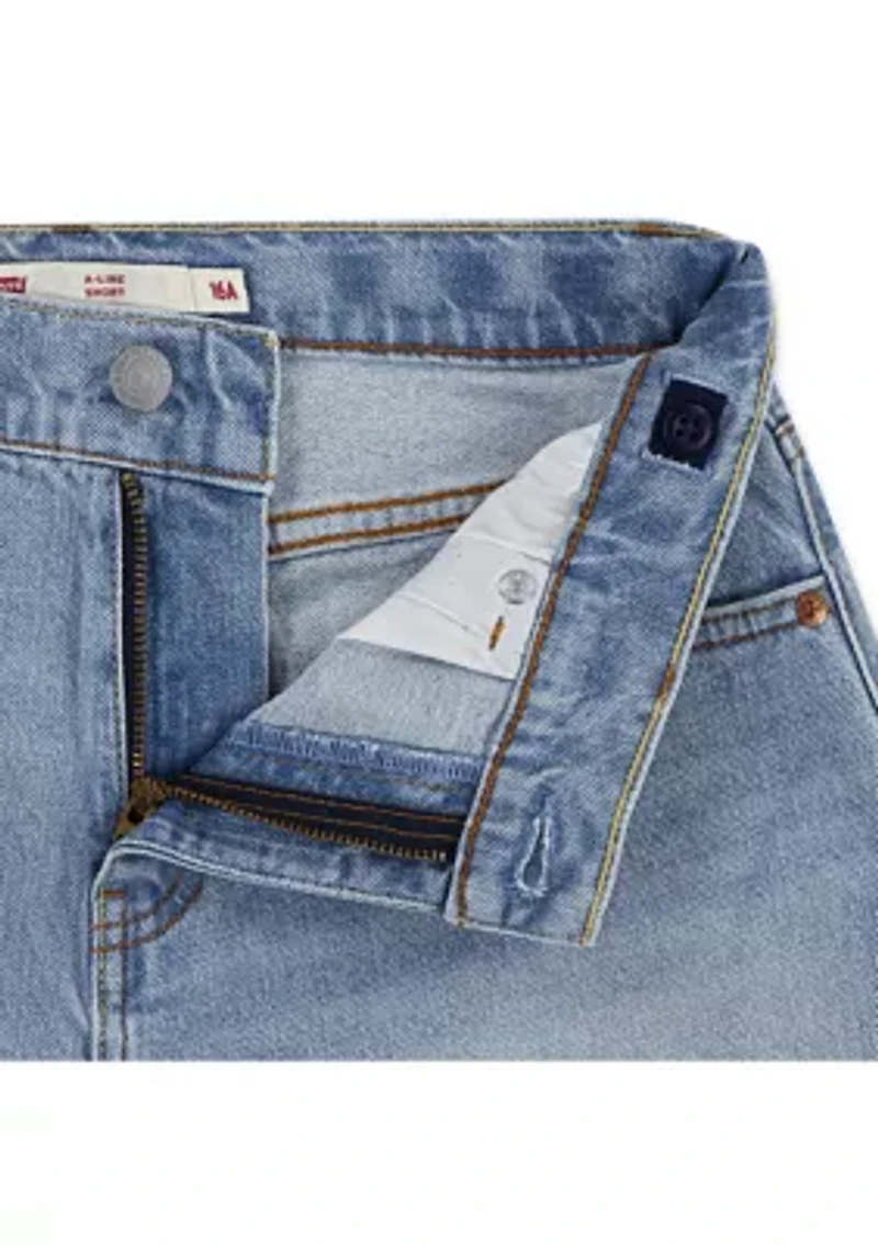 Girls 7-16 A-Line Shorts