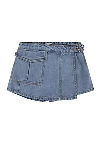 Girls 7-16 High Rise Cargo Skort