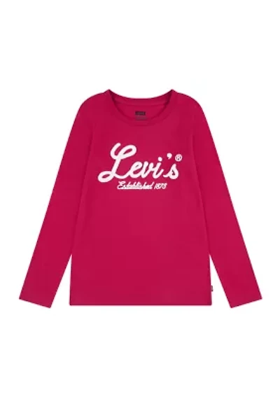 Girls 7-16 Script Logo Graphic T-Shirt