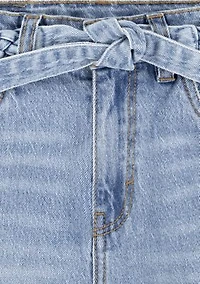 Girls 7-16 Extra Large Culotte Stretch Denim Jeans