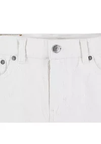 Girls 7-16 Textured A-Line Shorts