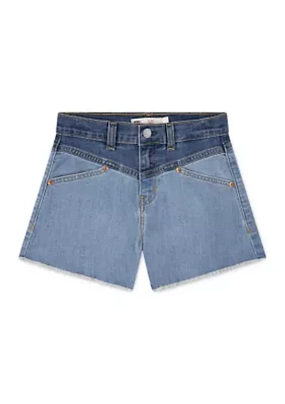 Girls 7-16 Western A-Line Shorts