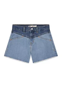 Girls 7-16 Western A-Line Shorts