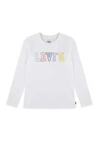 Girls 7-16 Logo Crochet T-Shirt