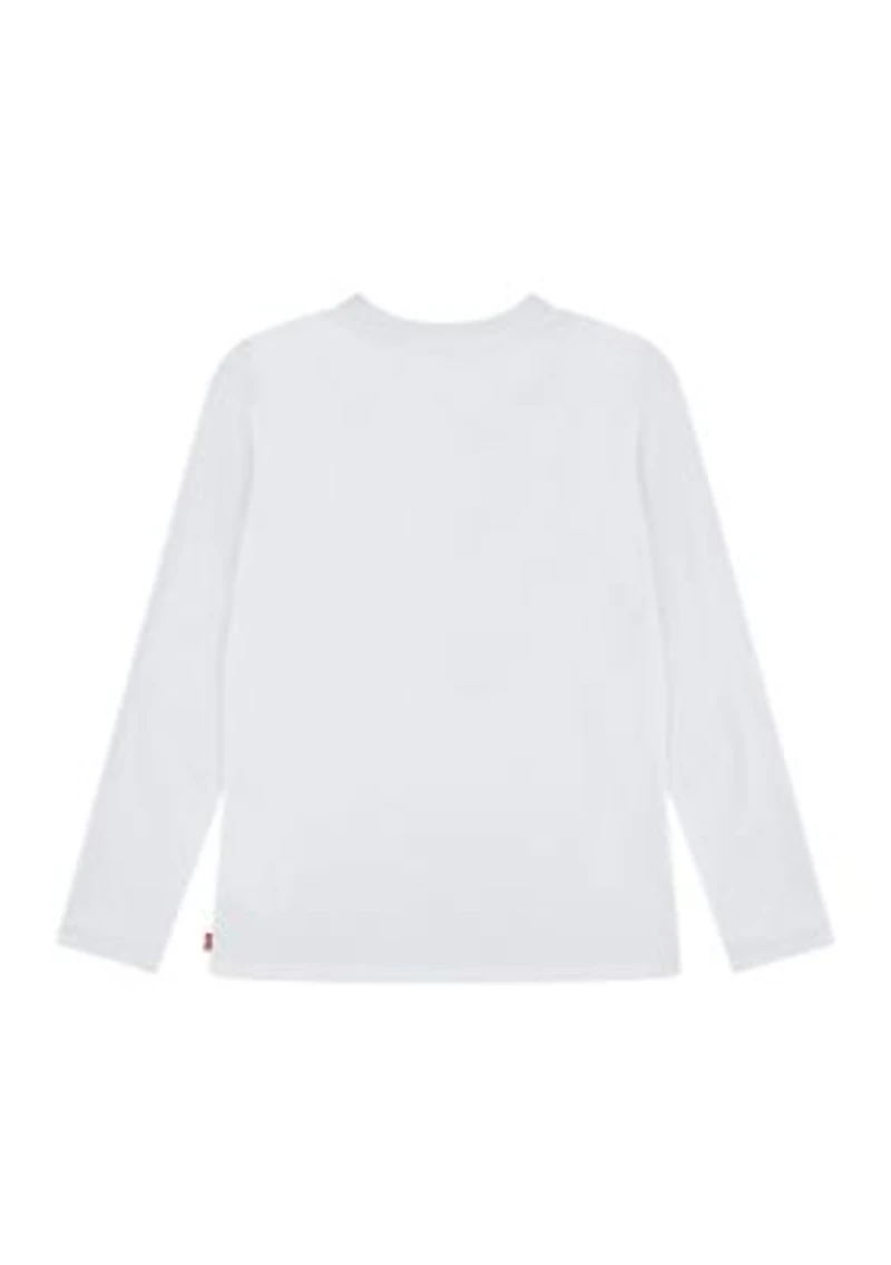 Girls 7-16 Logo Crochet T-Shirt