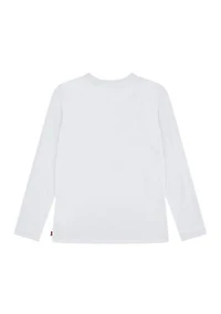 Girls 7-16 Logo Crochet T-Shirt
