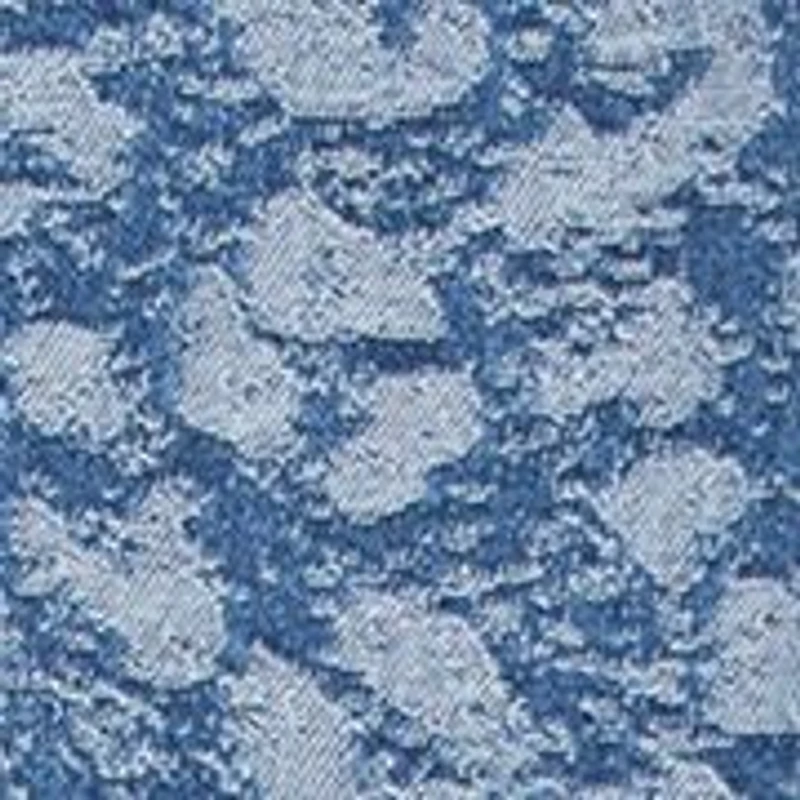 Girls 7-16 Jacquard High Rise Baggy Denim Jeans