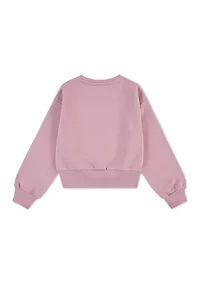 Girls 7-16 Meet and Greet Bow Sweater