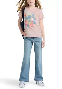 Girls 7-16 Strawberry Short Sleeve Top